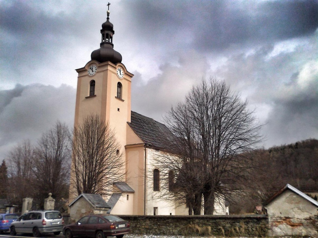 Třemešná - kostel sv. Šebestiána