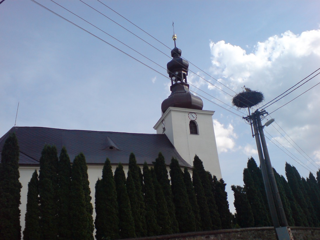 kostel Vysoká