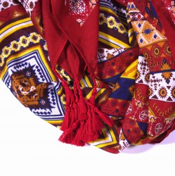 extra velký šátek s třásněmi orient 2236-2 (1)