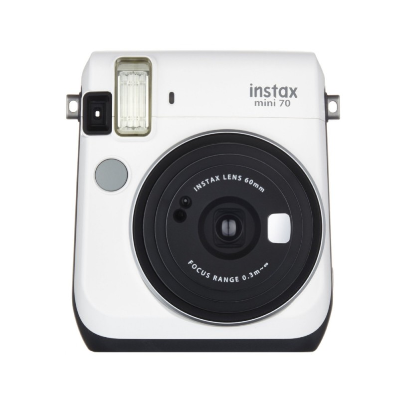 instatní fotoaparát instax fujifilm bílý instax mini 70 moon white  (1)