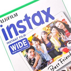 instatní fotoaparát instax fujifilm fotopapír white rámeček 10ks wide white frame polaroid náplně (5)